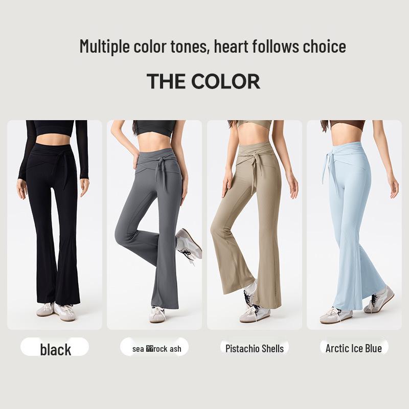 High-Waisted Butt-Lifting Flare Yoga Pants for Women