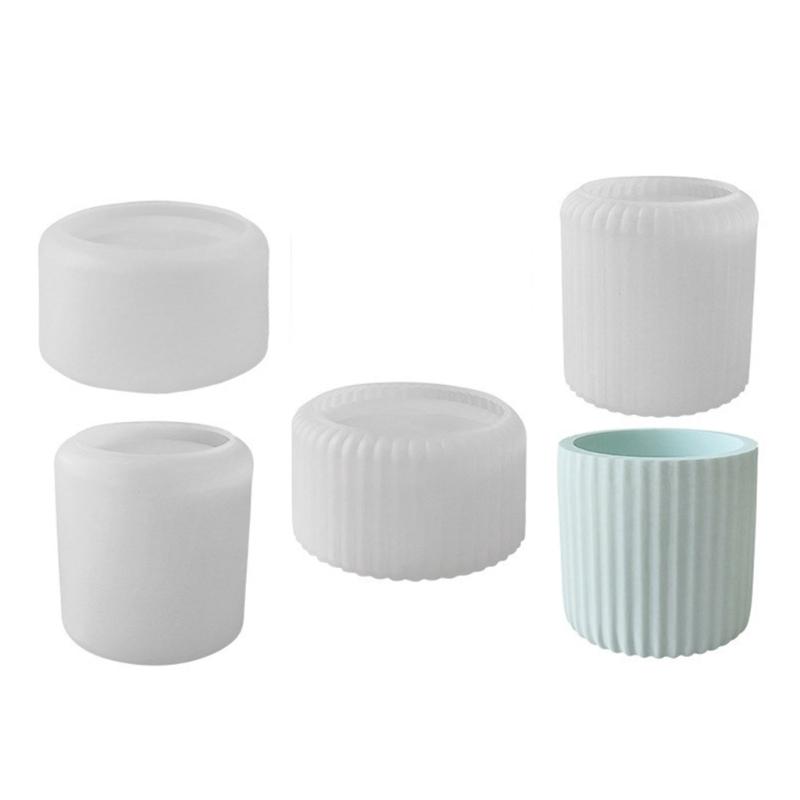 Silicone Epoxy Resin Mold Storage Jar Molds Jewelry Storage Box Moulds DIY Jewelry Organizers Mould Silicone Material
