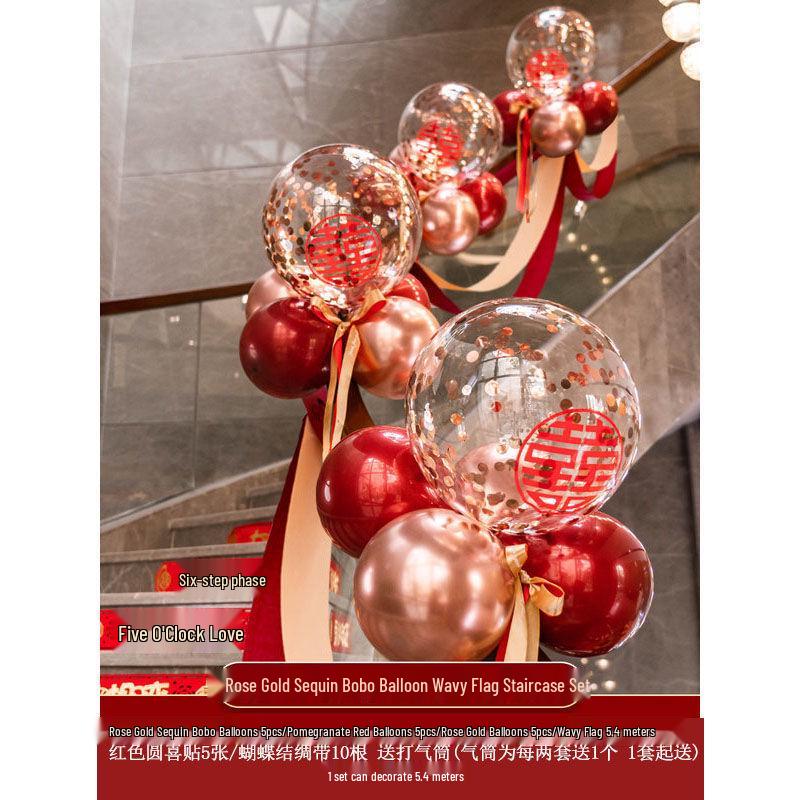 Wedding Handrail Decor: Stair & Balcony Floral Accents for Venue Styling