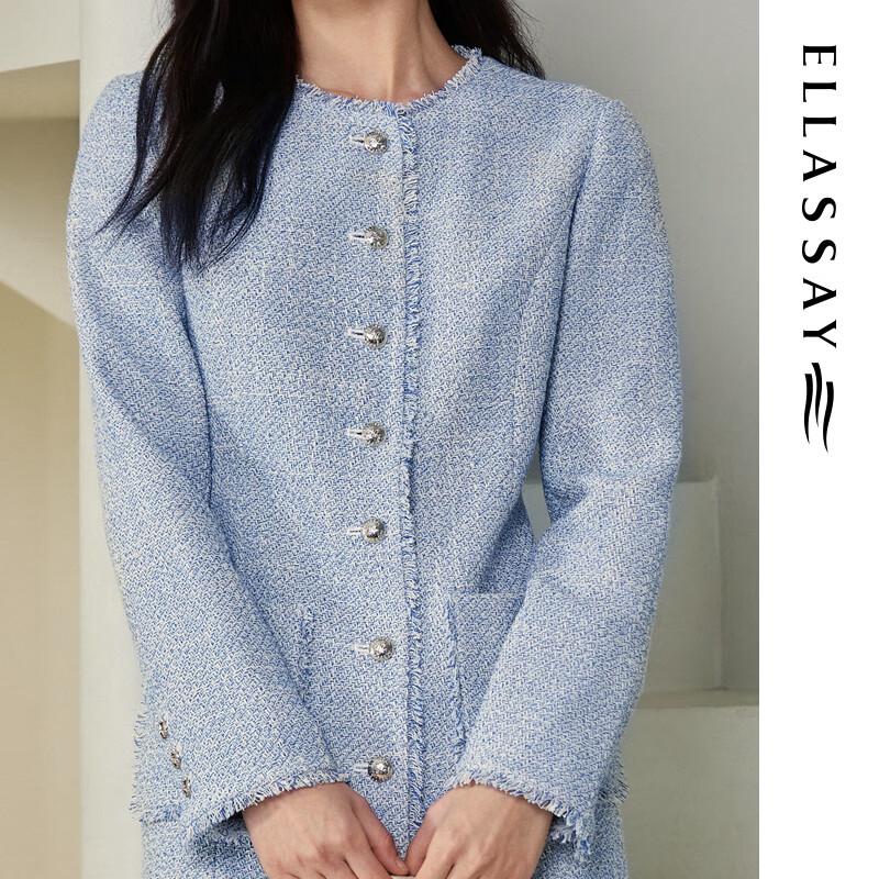 ELLASSAY 2025 Autumn EWB363Y01400 Cotton Blend Long-Sleeve Dress