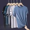 Erkek Yaz Nefes Alabilir File Slim Fit Spor Tişörtü