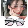 Pink Gradient Myopia Glasses Women Trendy Anti Blue Light Eyewear Short Sighted Minus Diopter for Ladies