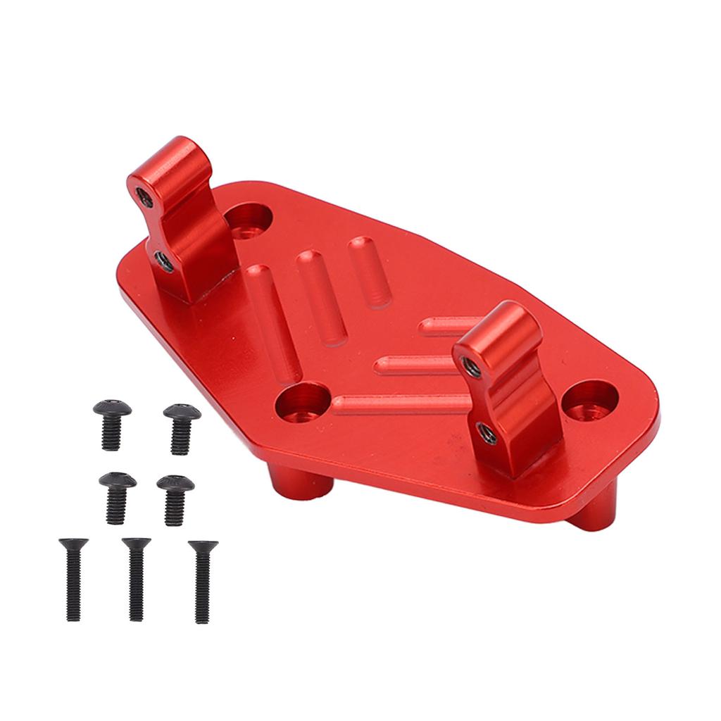 Aluminum Alloy Steering Servo Mount Bracket Base for 1 8 Losi LMT Truck Modification PartsRed