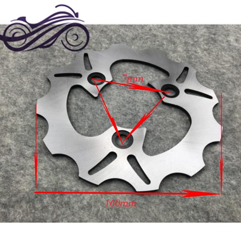Suitable for DIO50 18/28 ZX34 / 35 JOG50 motorcycle modified brake disc / brake disc 155MM / 160MM brake disc DIO 50