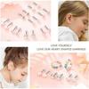 Surgical Stainless Steel Earrings for Girls Hypoallergenic Screw Back Stud Earrings for Women
