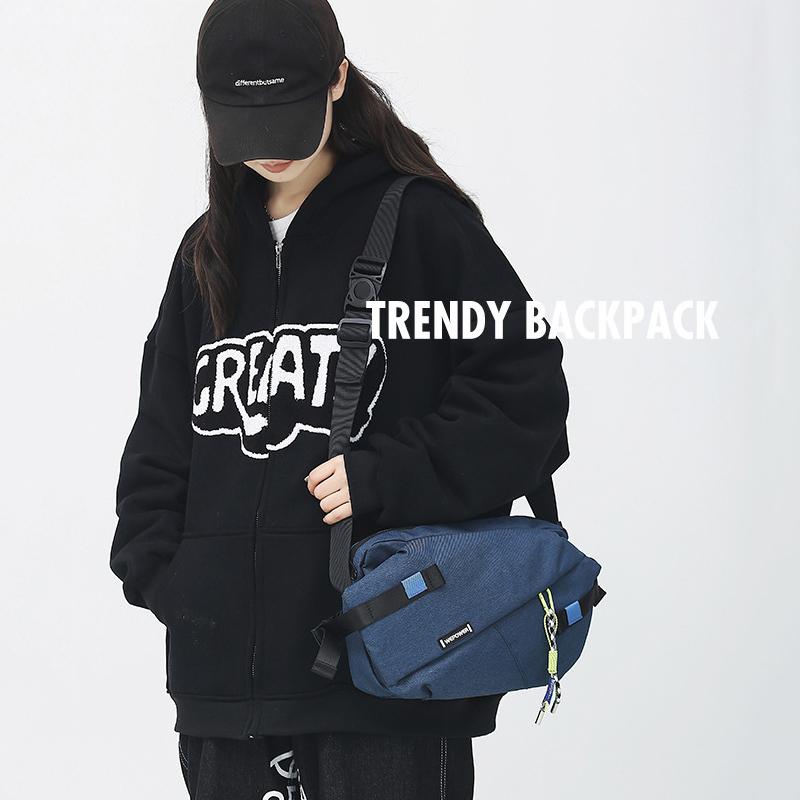 High Quality Nylon Panelled Waist Packs Shoulder bags for women 2025 New Unisex Chest Pack Casual Outdoor Travel Crossbody Bag Men Wasit Belt Bags