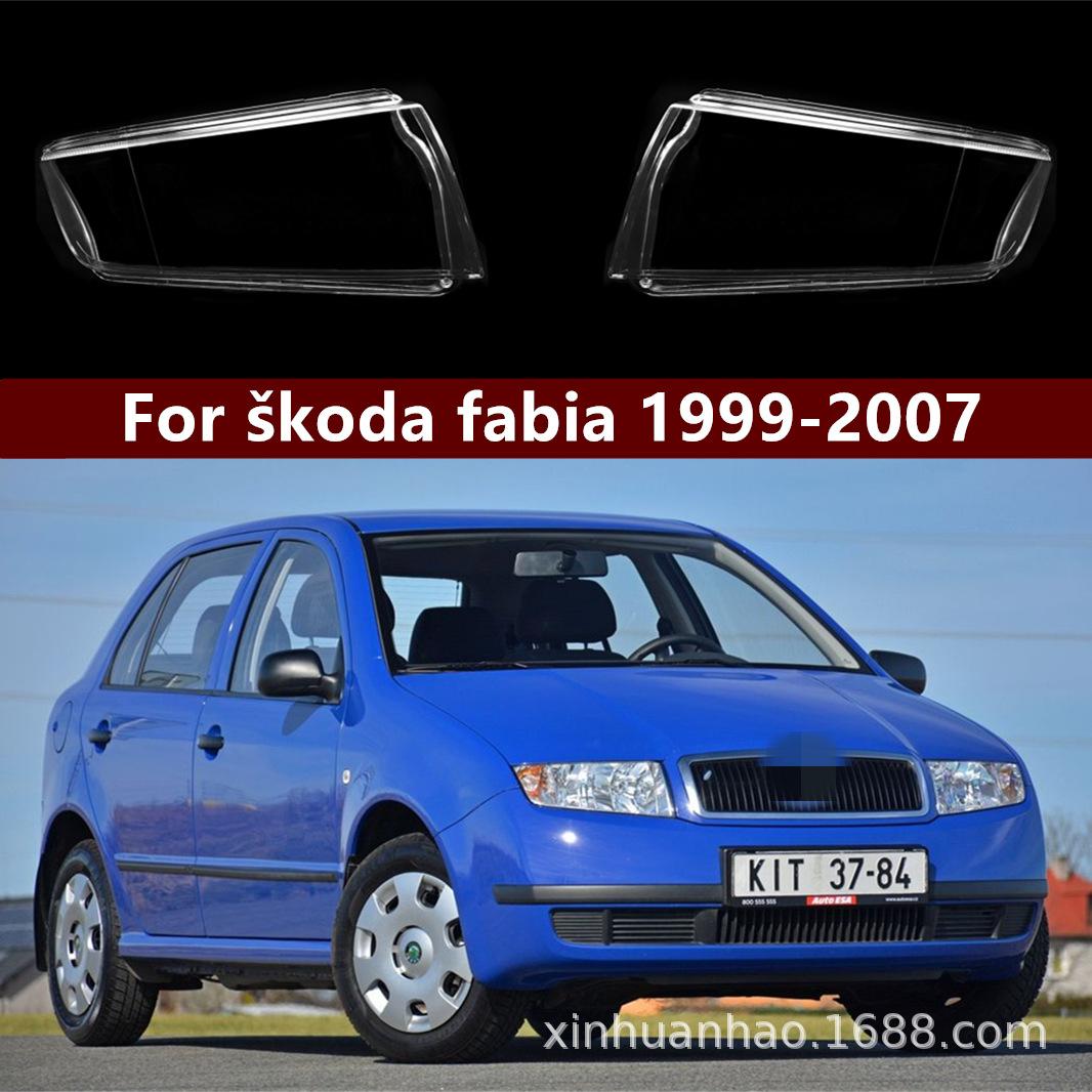 

Сумісно з Skoda Fabia 1999-2007: Накладки на фари та прозорі корпуси ліхтарів. Premium Transparent Right