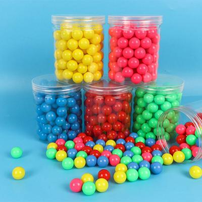 100 Pcs Counting Balls 2cm Small Smooth Lightweight Different Colors Educational Counting Toy Preschool Learning Tool with Storage Tube