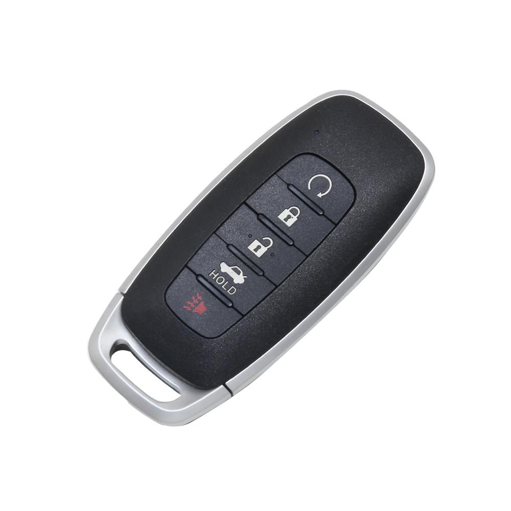 5 Buttons Car Key Shell Remote Flip with Small Key for Trunk Button Smart Casing Keys Cover Case remote control key