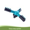360° Rotating Garden Sprinkler for Lawn, Flower Watering, and Roof Cooling