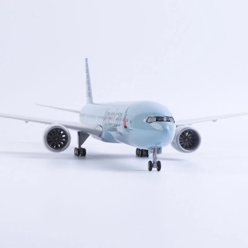 B777 Air American Airlines Model Plane resin 1:157 Scale Aircraft Replica miniature airplane Collected Gift By Aviation