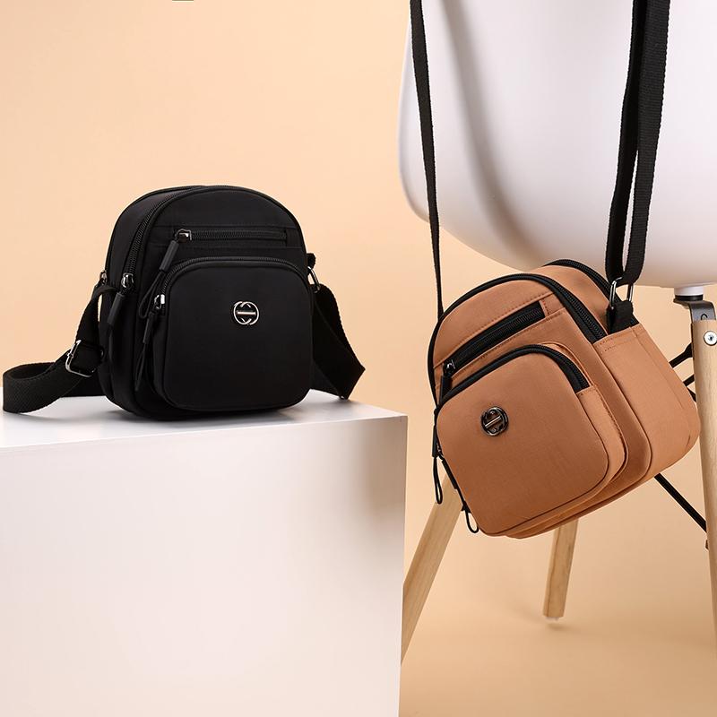 Women's Crossbody Mini Bag Shoulder Bag Nylon Bag Mobile Phone Bag