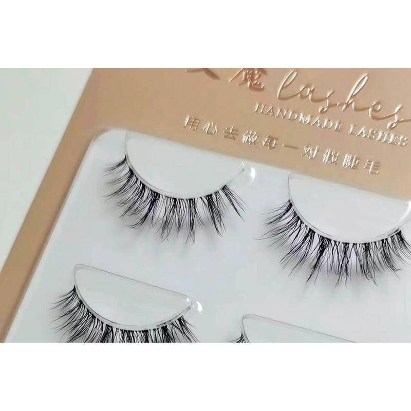 Aimo - Zestaw 3 sztuk : Sztuczne rzęsy (ZM06)