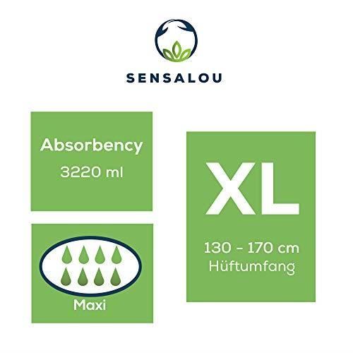 Culotte d'incontinence - Sensalou - Taille XL - 22 pièces - Absorption jusqu'à 3000ml - Mixte