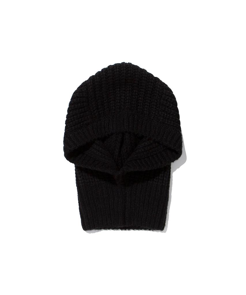 FALLETT Knit Balaclava Black