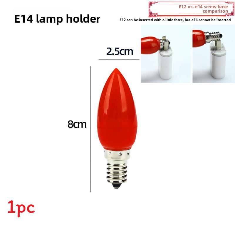 Led With Candle Base For Home Decor And Festival Lighting