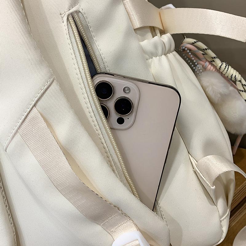 Color Block Student Schoolbag Women's Large Capacity Backpack Computer Bag