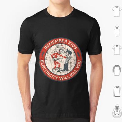 Electricity T Shirt Men Women Kids 6xl Electricity Fanart