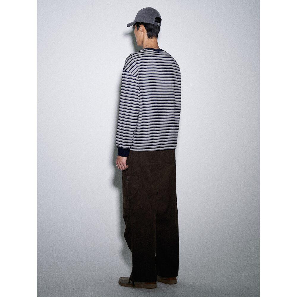 8SECONDS Balloon Corduroy Elastic Pants Brown