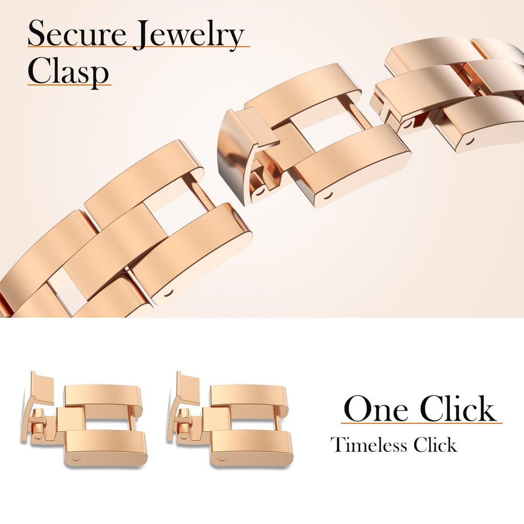 Diamantarmband für Samsung Galaxy Watch8 44mm 40mm Luxus Damen Metallarmband für Samsung Galaxy 8 Classic 46mm Correa