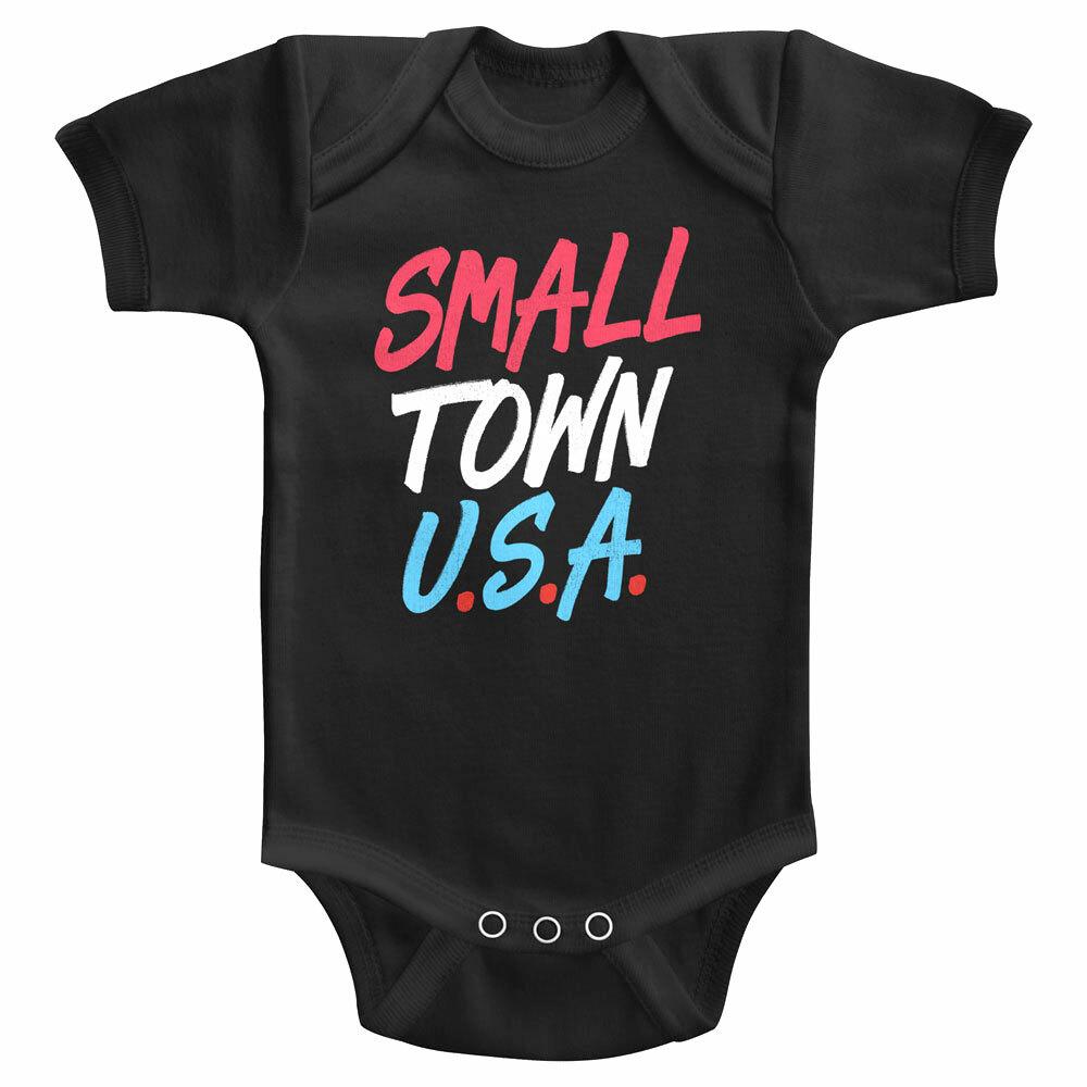 American Society Small Town USA Baby Bodysuit Infant Romper Boy Clothes Casual S