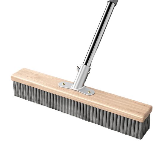 Podlahový kartáč Nerezové štětiny Kartáč na čištění terasových betonových kamenných povrchů Univerzální venkovní drhnoucí kartáč