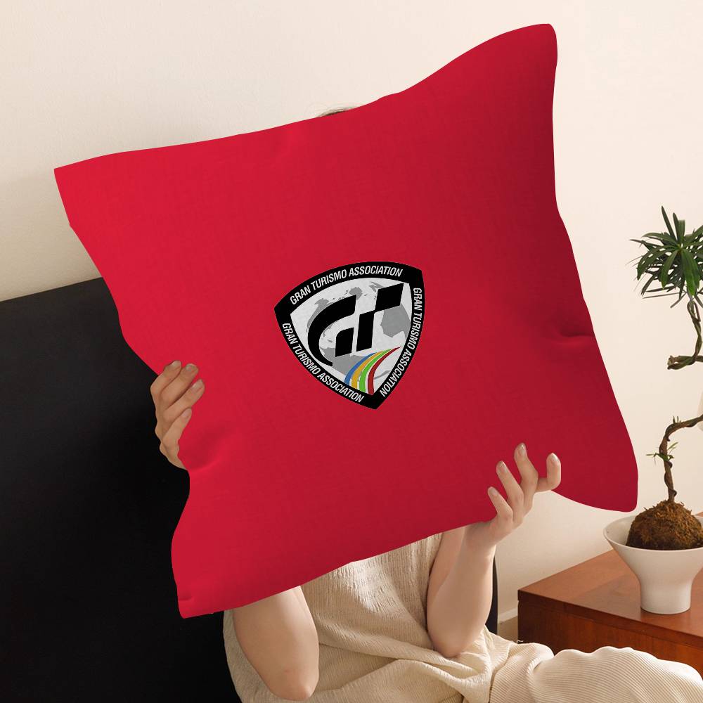 G-Gran Turismo Maple Design Cushion Cover Happy Autumn Harvest Decor Holiday Decorati Pillow Cover