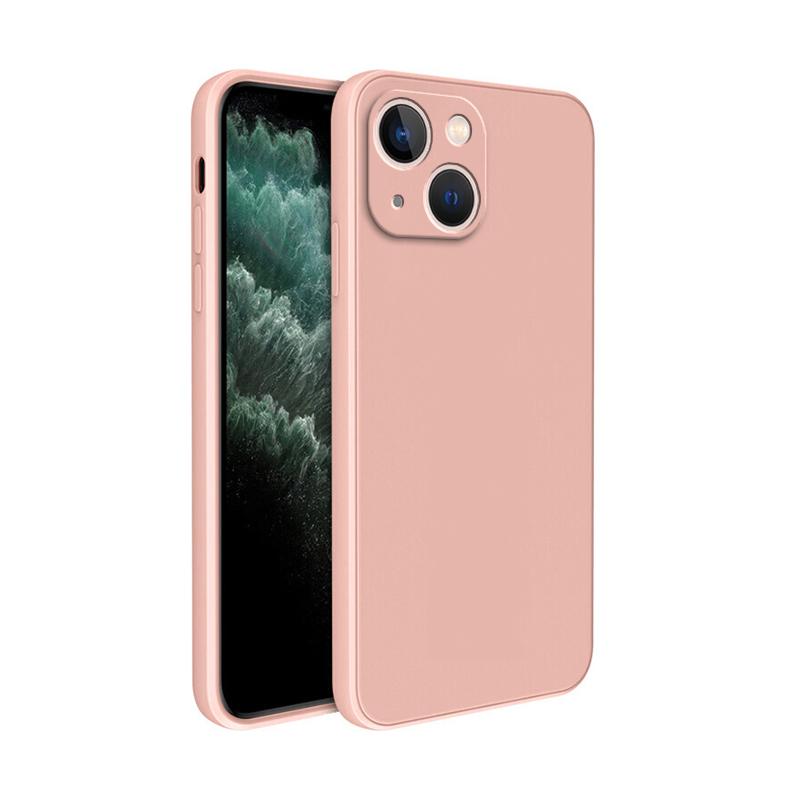 For Iphone 15 Case Iphone 11 12 13 Mini 14 15 16 Plus 14 Pro Max Cover Square Matte Silicone Luxury Classic Cover Funda