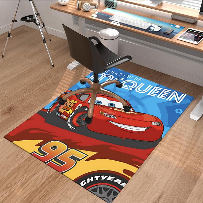 Mcqueen Spirit Carpet For Playroom Bedroom Living Room Sofa Home Decorkids Game Area Rug Nonslip Floor Mat