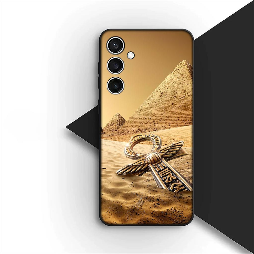 Egypt Nefertiti Anubis Ankh Kemet Pharaoh Flag Cover for Xiaomi Redmi Note 12 11 10 Pro 10A 10C 12C 13C Note12 12Pro Phone Case
