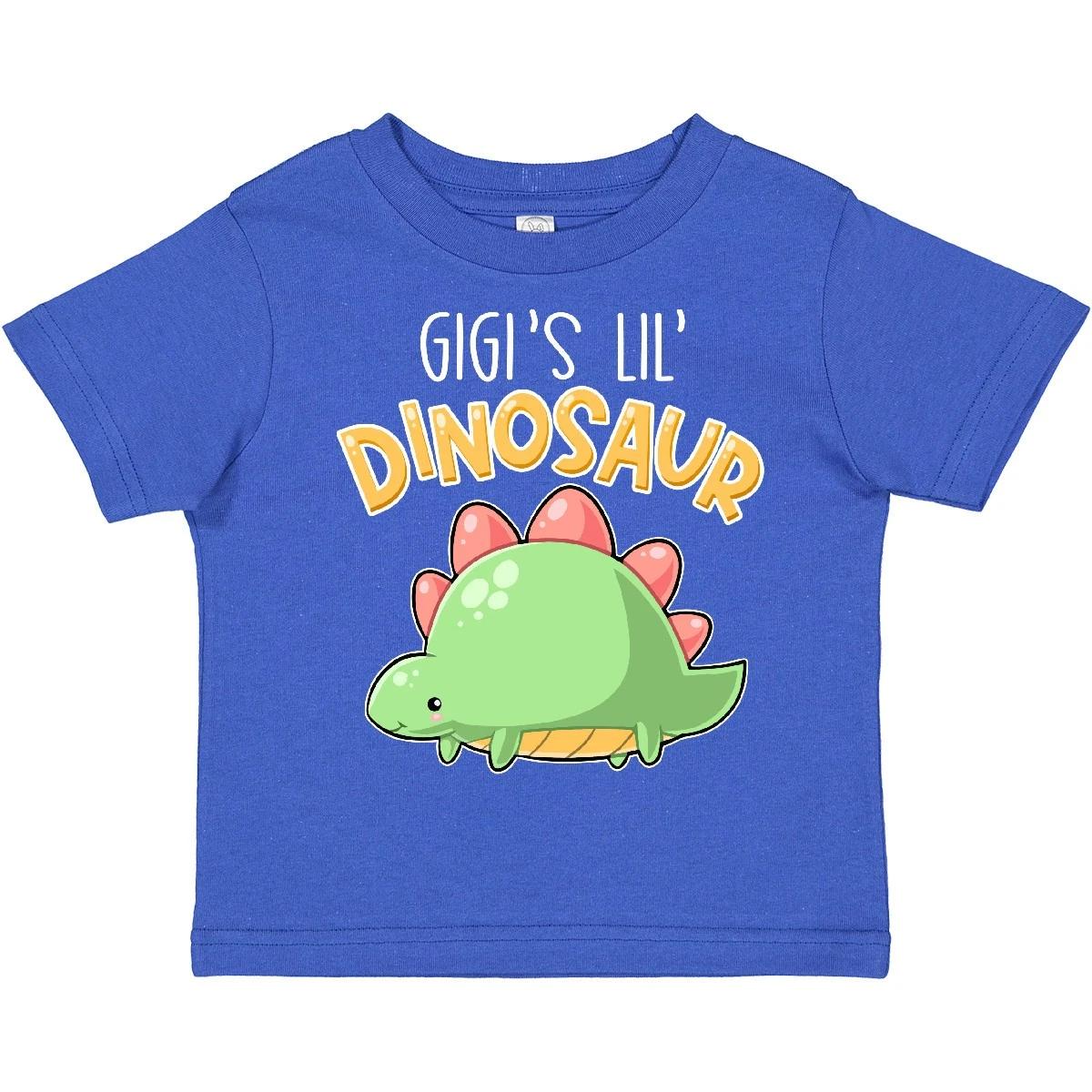 Inktastic Gigi s Lil  Dinosaur With Cute Stegosaurus Toddler T-Shirt Family Gigi 100