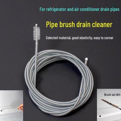 Stainless Steel Drain & Refrigerator Unclogging Brush