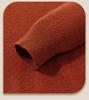 Men's Cashmere-Blend Thick Knit Sweater - Round Neck, Relaxed Fit, Faux Two-Piece, Casual Style