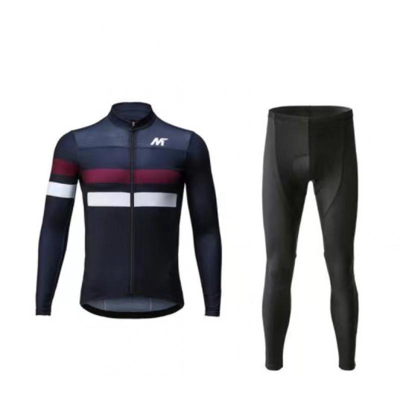 Men Women Long Sleeve Cycling Jersey Breathable Mountain Road Bike Apparel Riding