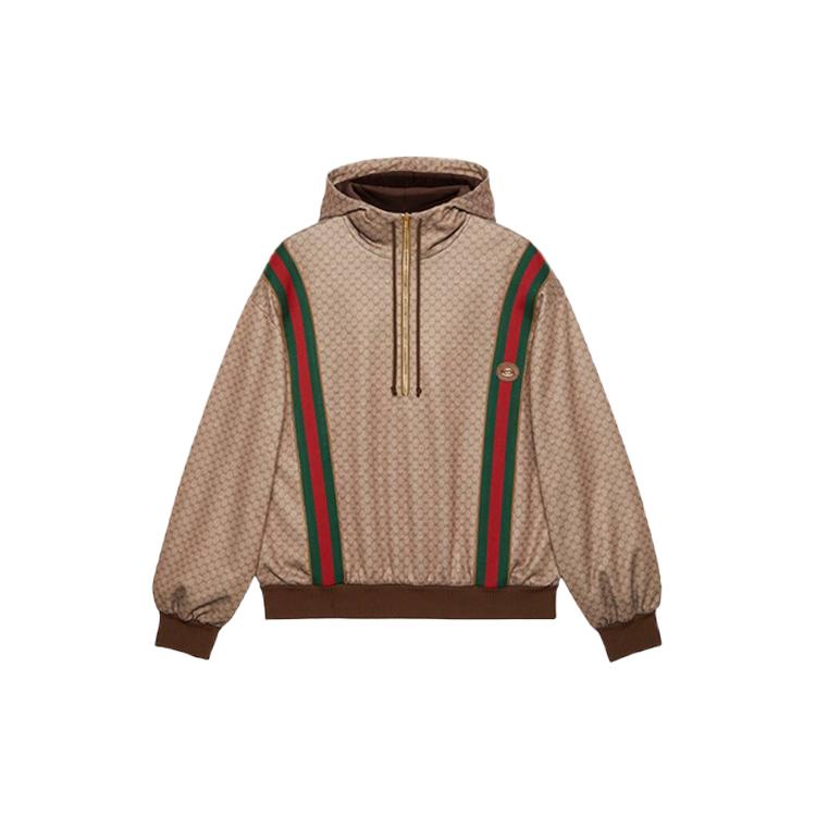 Gucci Mini Gg Jersey Hooded Sweatshirt 655153-XJDFB-2100