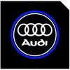 For Audi 8L 2PCS for Audi RS S LINE S3 S4 S5 Quattro Q7 Q5 A3 A5 A7 A6L A4L A8L R8 LED Car Door HD Laser Projector Lights Door Welcome Lamp