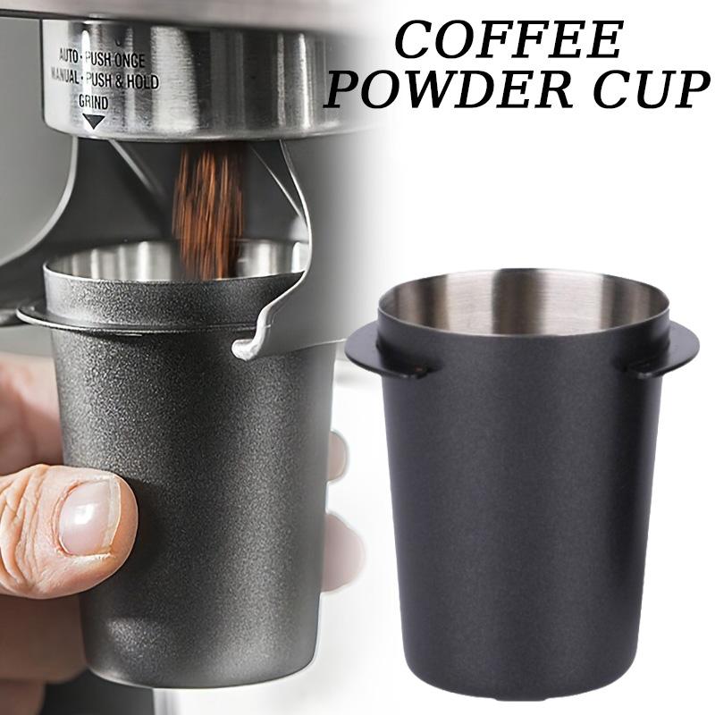 Coffee Dosing Cup Stainless Steel Coffee Bean Measuring Cups Replacement Cafe Barista Tool Espresso Machine Accessories