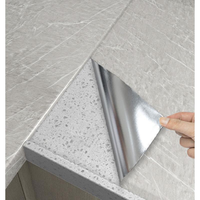 60 cm * 1 m/3 m/5 m/Küchenaufkleber, wasserdicht, ölbeständig, feuerfest, verdickte Marmortapete, feuchtigkeitsbeständig, selbstklebender Wandaufkleber