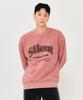 CHASECULT Unisex Pigment Lettering Sweatshirt - Pink