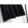 Dimanaf 2025 Plus Size Summer Elastic Denim Hole Skirts Women A-Line Fashion Loose Skirt High Waist Vintage