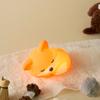 USB Charging LED Night Light Creative Cartoon Silicone Bedside Lamp with Warm White Atmosphere for Living Room Bedroom