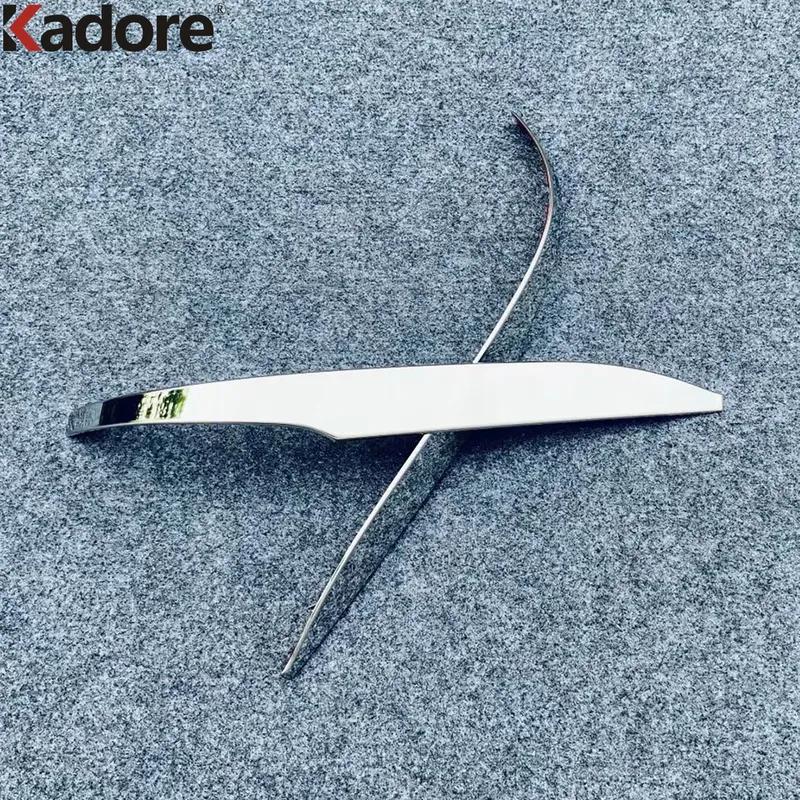 Rearview Mirror Strip Cover Trim For Toyota Venza Harrier - 2024 Chrome Car Accessories Side Mirrors Frame Trims