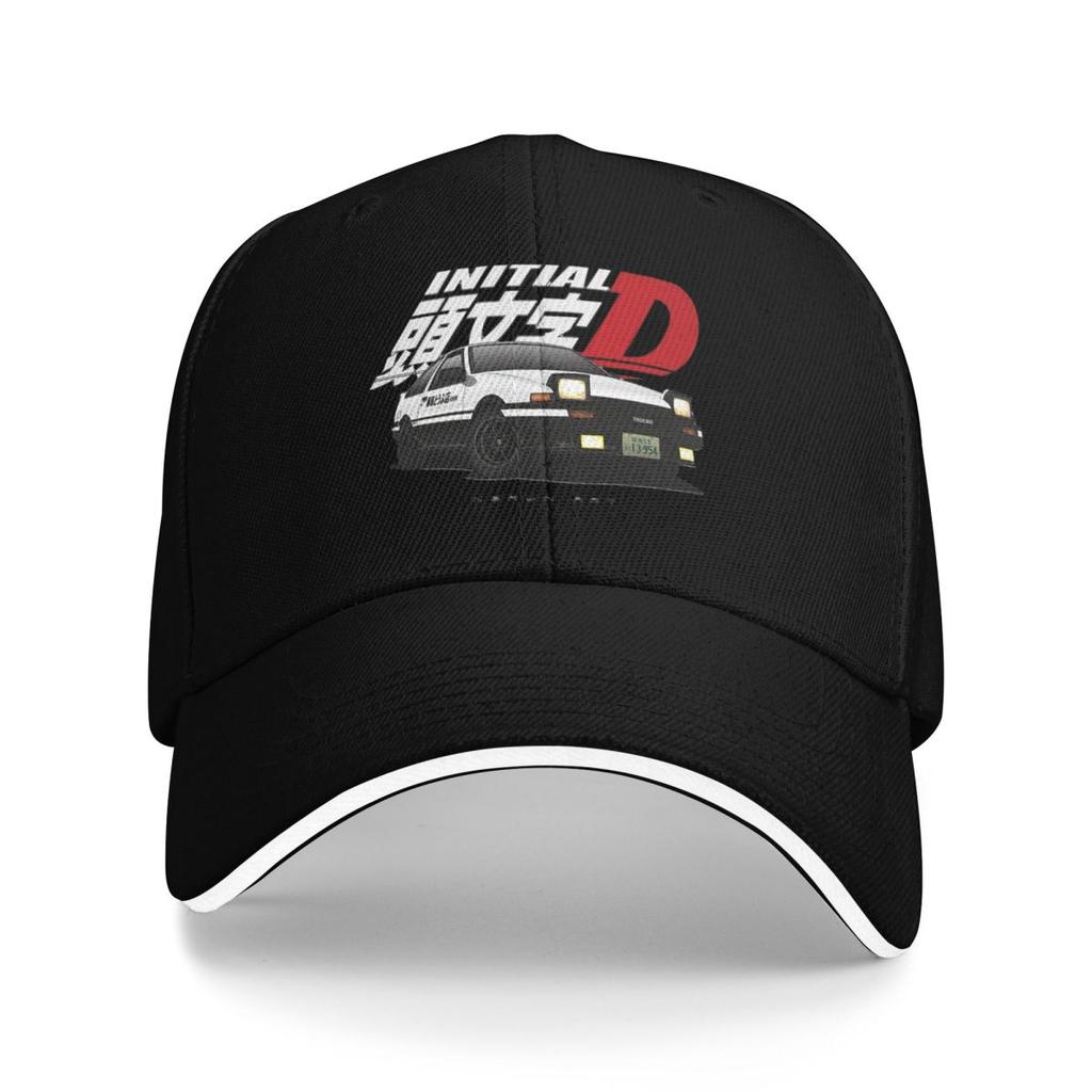 Anime Drift AE86 Initial D Baseball Caps Snapback Baseball Hats Breathable Casual Casquette Outdoor Unisex