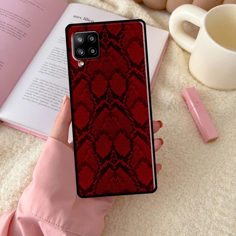 Python Snake Skin For Samsung Galaxy A56 A54 A34 A14 A06 A16 A26 A36 A12 A32 A52 A13 A33 A53 A15 A35 A55 Case