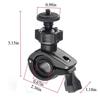 1PC/2PCS Black Camera Accessory Bike Motorcycle Useful Sport Camera Holder Bracket Handlebar Mount Stand