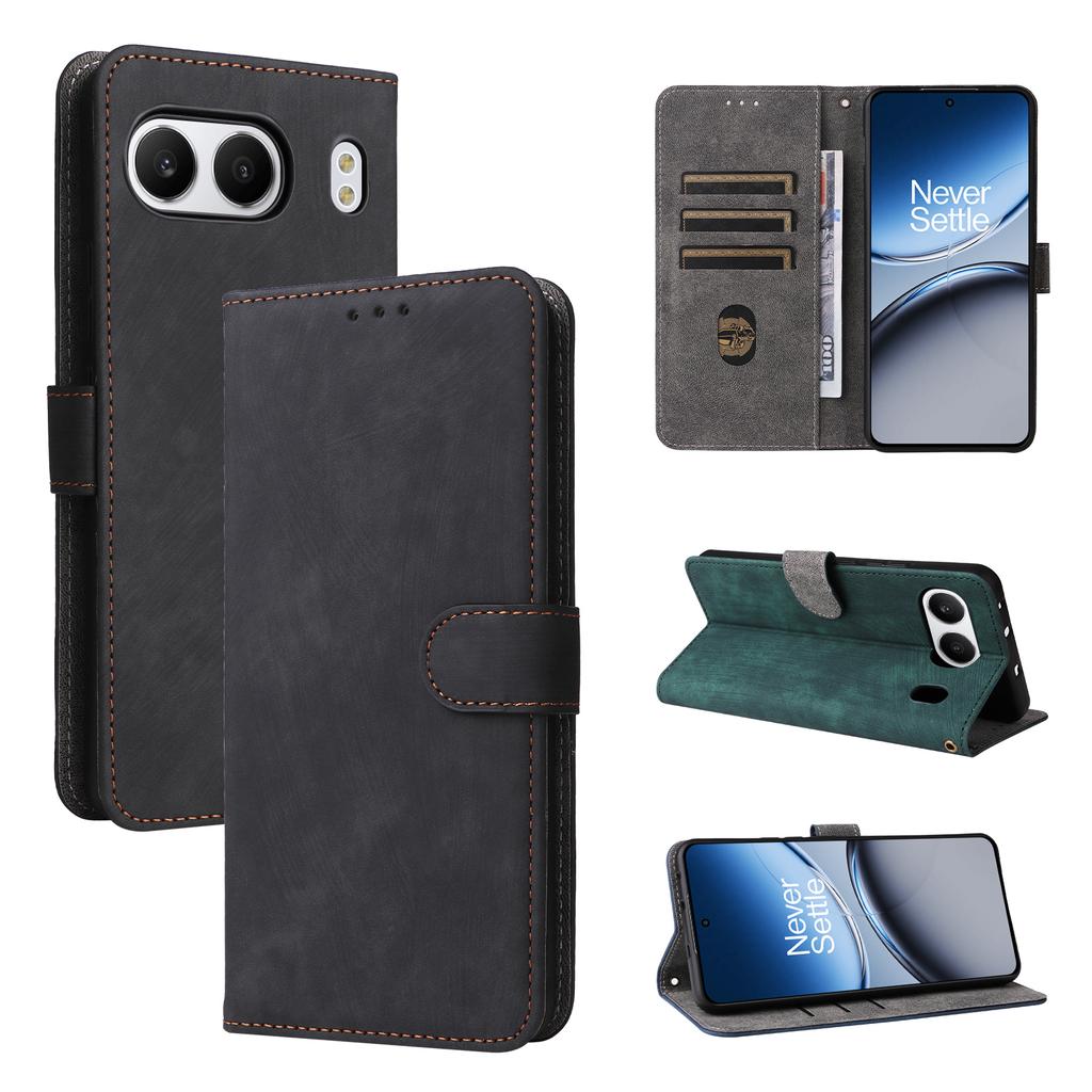 For OnePlus Nord 4 Wallet Case RFID Blocking PU Leather Cover Stand View