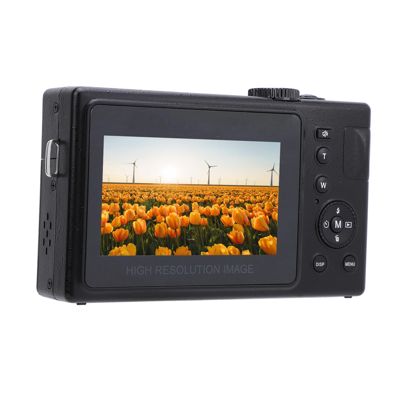 

Цифровий фотоапарат для підлітків 48 МП 1080P HD 3-дюймовий IPS-екран 16-кратний цифровий зум USB C Портативний кишеньковий