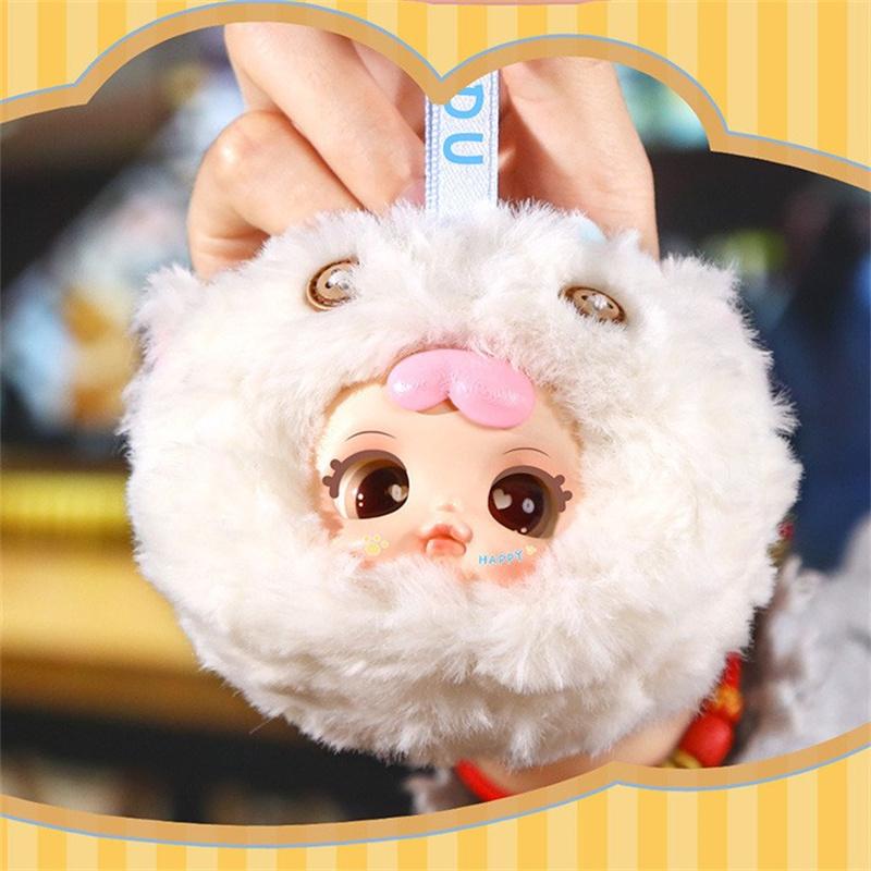Dudu Cute Pet Series Plush Blind Box Figures Mystery Box Plush Bag Charm Toys