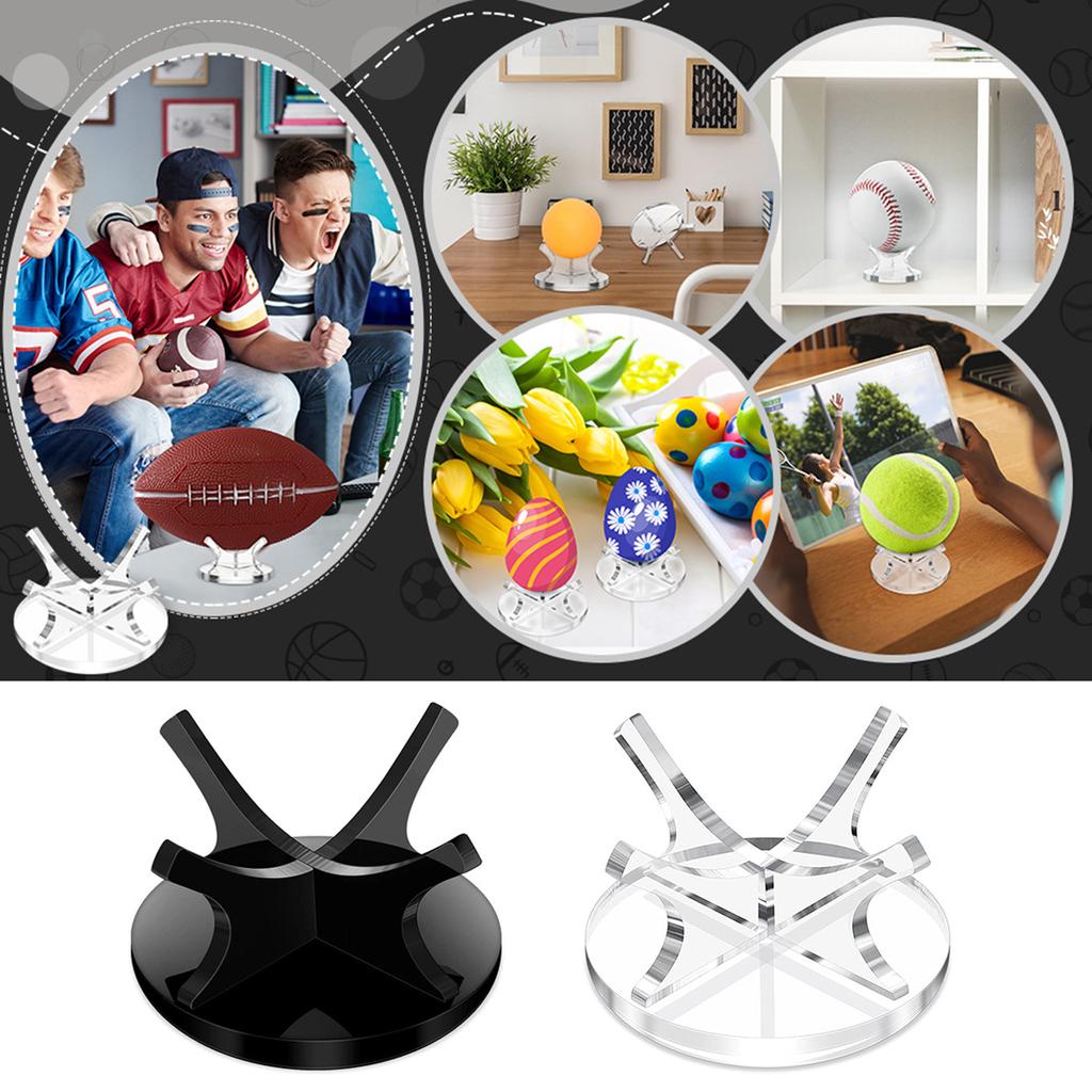 Držáky na baseballové míče, akrylový stojan na malé míče, stojan na baseballové, softballové a tenisové sportovní míče