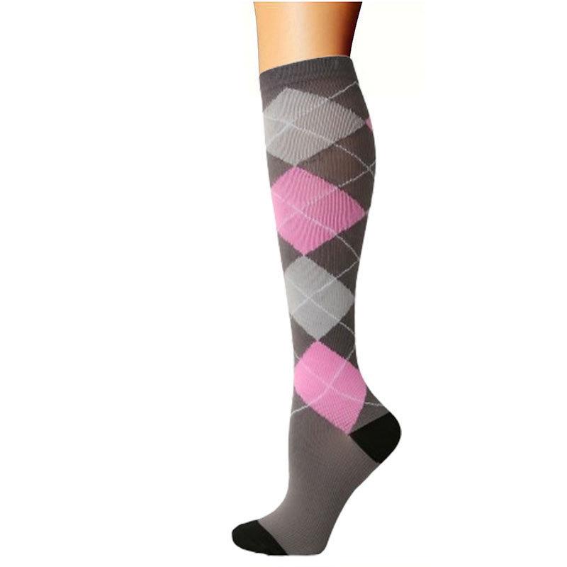 200+ Styles Compression Sports Socks for Men & Women: Breathable, Non-Slip Calf Socks for Fitness & Marathon, Individually Packaged